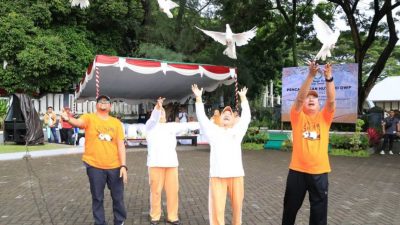 Sambut HUT Ke 23 DWP Kota Ternate Gelar Pencanangan
