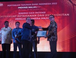 Harita Raih Penghargaan Kie Raha Award Dari BI Malut