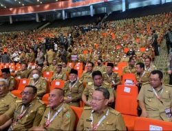 Gubernur AGK Hadiri Rakornas Yang Dibuka Langsung Presiden Jokowi