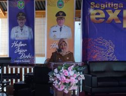 Sri Haryanti  Buka Expo Segitiga Emas Ke-II Yang Melibatkan 4 Daerah