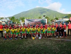 Farewell Football Korem Baabullah Bersama Insan Pers Malut