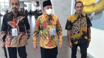 Gubernur AGK Terima Penghargaan Pada Rakornas Bid Perpustakaan