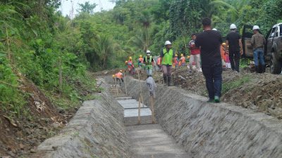 PUPR Malut Siap Uji Tester Bendung Irigasi Wayamli di Haltim
