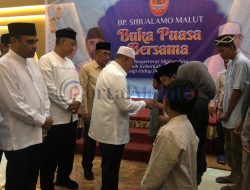 Gelar Bukber, BP Sibualamo Malut Juga Santuni Anak Yatim di Kota Ternate
