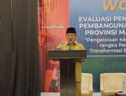 Gubernur Malut Buka Warkshop Evaluasi Pengelolaan Keuangaan dan Pembanguan Desa 2023