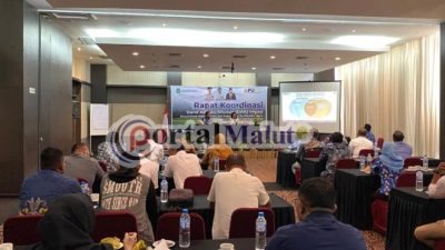 Sinergitas Program, Dinas PUPR Malut Gelar Rakor DAK Pemda Kab/Kota