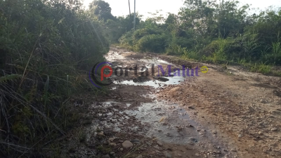 Jalan Hai-Air Kalimat Proyek PUPR Taliabu Yang Diduga Fiktif