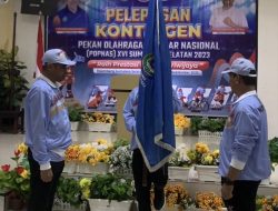 Pemprov Malut Lepas Kontingen Ikut Popnas XVI 2023 di Sumsel