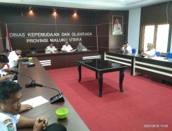 Kadispora Malut Gelar Rapat Perdana Untuk Serap Masukan