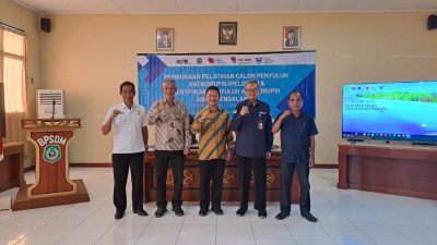Pelatihan dan Sertifikasi Penyuluh Anti Korupsi Jalur Pengalaman Resmi Ditutup