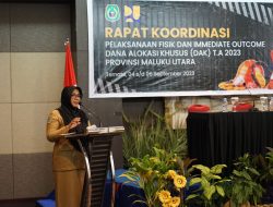 Pemprov Malut Gelar Rakor Pelaksana Fisik & Immediate Outcome DAK 2023
