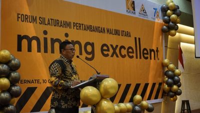 Wakili Gubernur, Asisten I Hadiri Forum Silaturahmi Pertambangan Maluku Utara