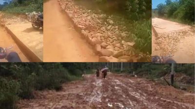 Sejumlah Proyek Jalan Diduga Mangkrak, Kadis PUPR Taliabu Sulit Ditemui