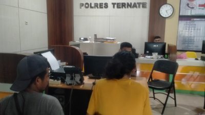 Kordinator SC Malut Diduga Dianiaya Satpol Saat Demo, Masa Aksi Buat Laporan Polisi