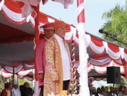 Gubernur AGK Pimpin Upacara HUT Pemprov Malut Yang Ke-24