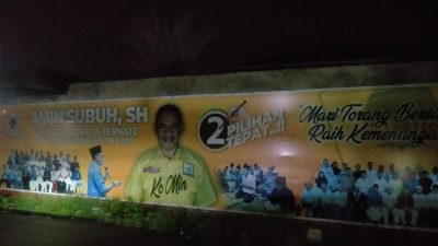 Kesbangpol Kota Ternate Siap Bersinergi Menertibkan Alat Praga Sosialisasi