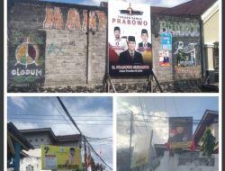 H-2 Pemungutan Suara, Di Kota Ternate Masi Bertebaran APK