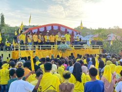 Ketua Golkar Malut, Ajak Masyarakat Menangkan Prabowo-Gibran di Halteng