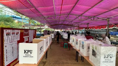 Sukseskan Pemilu 2024, Harita Nickel dan Penyelengara Buka 44 TPS Khusus di Area Perusahaan