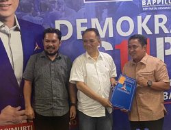 Bakal Calon Wali Kota Ternate, Santrani Abusama Terima ST Partai Demokrat