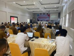 BPBJ Malut Gelar Evaluasi Pengumuman RUP Dengan Seluruh OPD