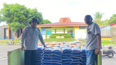 Pemprov Malut Kembali Salurkan Beras Untuk Korban Pengunsi di Halbar
