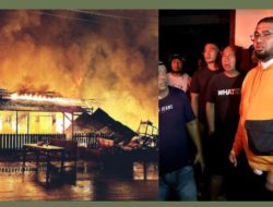 Respon Cepat! Bupati Basam Turun ke Lokasi Kebakaran di Mandaong