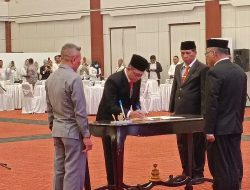 Abubakar Abdulah Resmi Jadi Penjabat (Pj) Sekda Malut