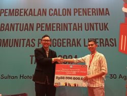 Pusat Bahasa Danai Kegiatan Literasi TBM Masure di Pulau Halmahera