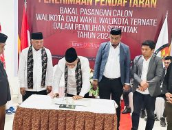 Mendaftar ke KPU, Pasangan Tauhid-Nasri Janji Lanjutkan Program Pembangunan