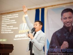 Syafii Efendi Memotivasi Pemuda Tobole Jadi Pengusaha & Pemimpin Dunia