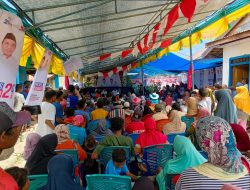 Masyarakat Desa Kukupang Penuh Antusias Menyambut Paslon Rusihan-Muhtar