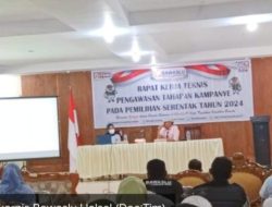 Tingkatkan Pengawasan, Bawaslu Halsel Rapat Bersama Panwascam