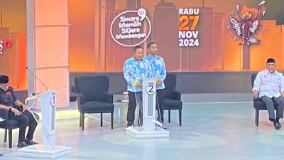 Tampil Memukau, Paslon AM-SAH Jelaskan Visi-Misi Berkaitan dengan Tema Dabat