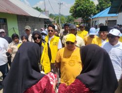 Aliong Mus satu-satunya Kandidat yang Turun dan Menyapa Masyarakat di Weda Timur