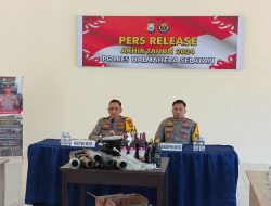 Kapolres Halsel: Angka Kriminalitas Turun 50% Sepanjang 2024
