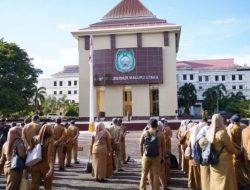 Pimpin Apel Perdana Tahun 2025, Pj Sekprov ajak ASN Adaptasi dan Tingkatkan Kinerja