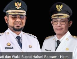 Bassam dan Helmi Resmi Pimpin Halmahera Selatan