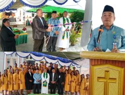 Hadiri Pentahbisan Rumah Pastori di Mamuya, Wenas: Jaga Kerukunan