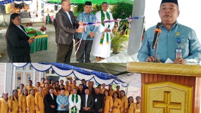 Hadiri Pentahbisan Rumah Pastori di Mamuya, Wenas: Jaga Kerukunan