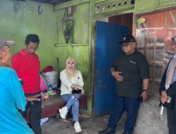 Kadis Perkim Malut Tinjau Rumah Warga Tidak Layak Huni