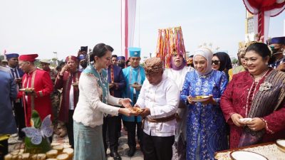Bupati Halut Piet Hein Babua Hadiri Upacara HUT Malut ke-26
