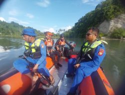 Tim SAR Gabungan Masi Upaya Mencari Bocah yang Diterkam Buaya di Halsel
