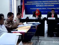 Terungkap! Arwan Mantan Ketua Timsel jadi Penghubung Oknum Bawaslu Ternate dan Caleg