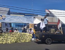 Sejumlah Proyek Diduga Sarat Korupsi, FPP Geruduk Kantor BPJN Malut