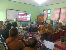 FOS Kota Ternate dan K3S Ternate Selatan Bimtek Penggunaan e-Rapor