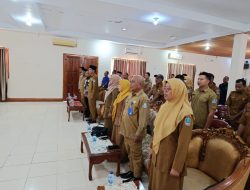 Wakil Bupati Helmi Umar Muksin Pimpin Rakor Tim TEKAD Halsel
