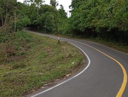 Jalan Nasional Ruas Weda-Saketa Selesai Dikerjakan