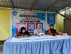 Pemilihan Ketua OSIS di SMA 3 Ternate Berlangsung Demokratis