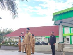 Pimpinan Apel Pagi, Bupati Bassam Soroti Perilaku Pegawai yang Malas Ikut Pembinaan